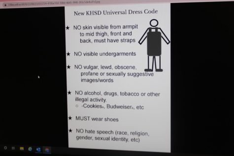 A picture of the new universal dress code.
