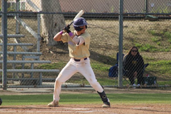 Jordan Brito is up at the plate at a recent home game.