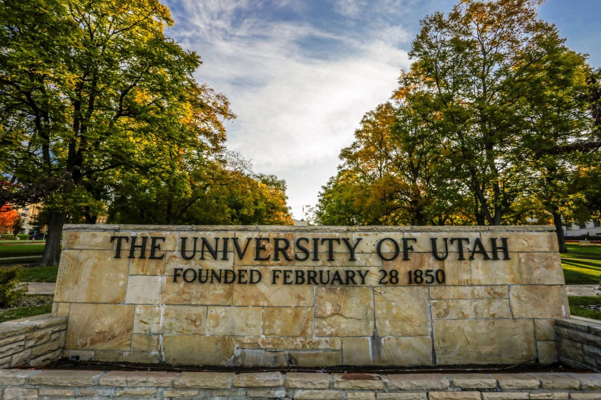 The outside of the University of the Utah campus. 