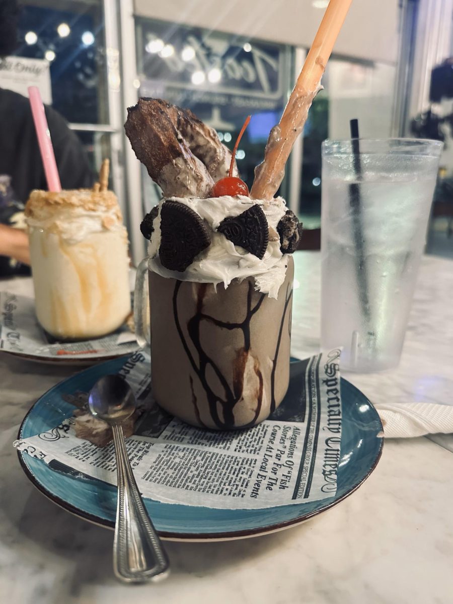 A Oreo Blast milkshake at Toasted. 