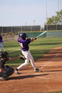 Jaiden Bliss at a recent baseball game.